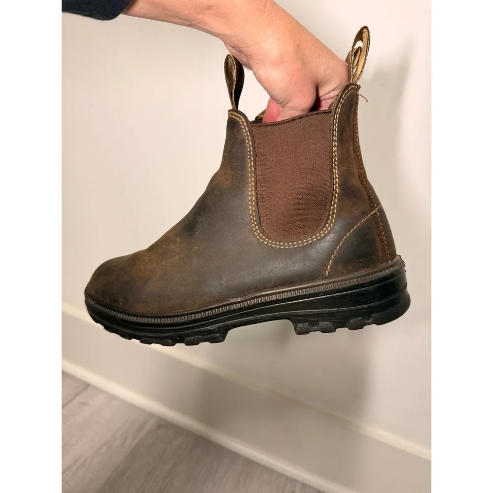 Dark Trail westfork Brown leather boots men's 7‎